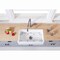 Gourmetier KGKFA361810CD 36" x 18" SGL Bowl Farmhouse Kitchen Sink, Drain & Rack KGKFA361810CD - alternate 2